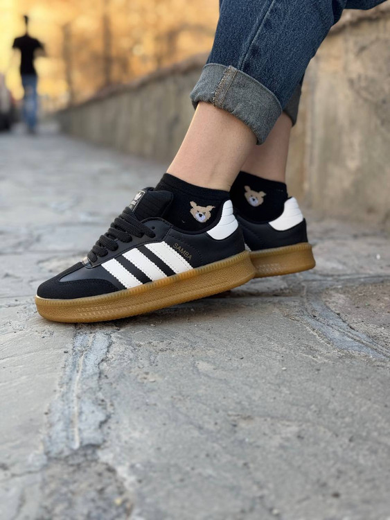 پاخور کتونی Adidas Samba زنانه کلاسیک مناسب ست کردن با لباسهای اسپرت و کژوال
