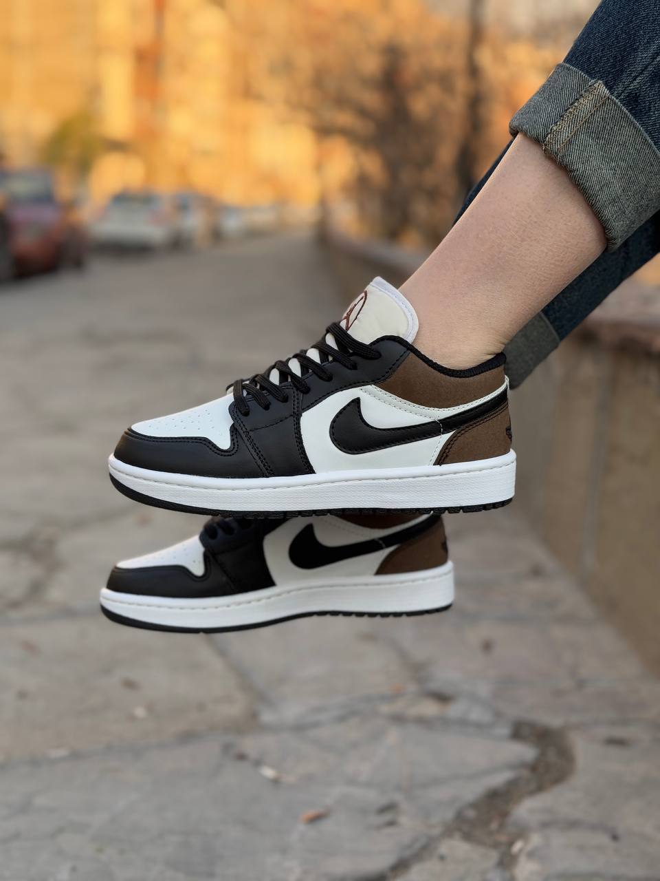 کتونی نایک جردن ۱ لو موکا (Nike Jordan 1 Low Mocha)کد11