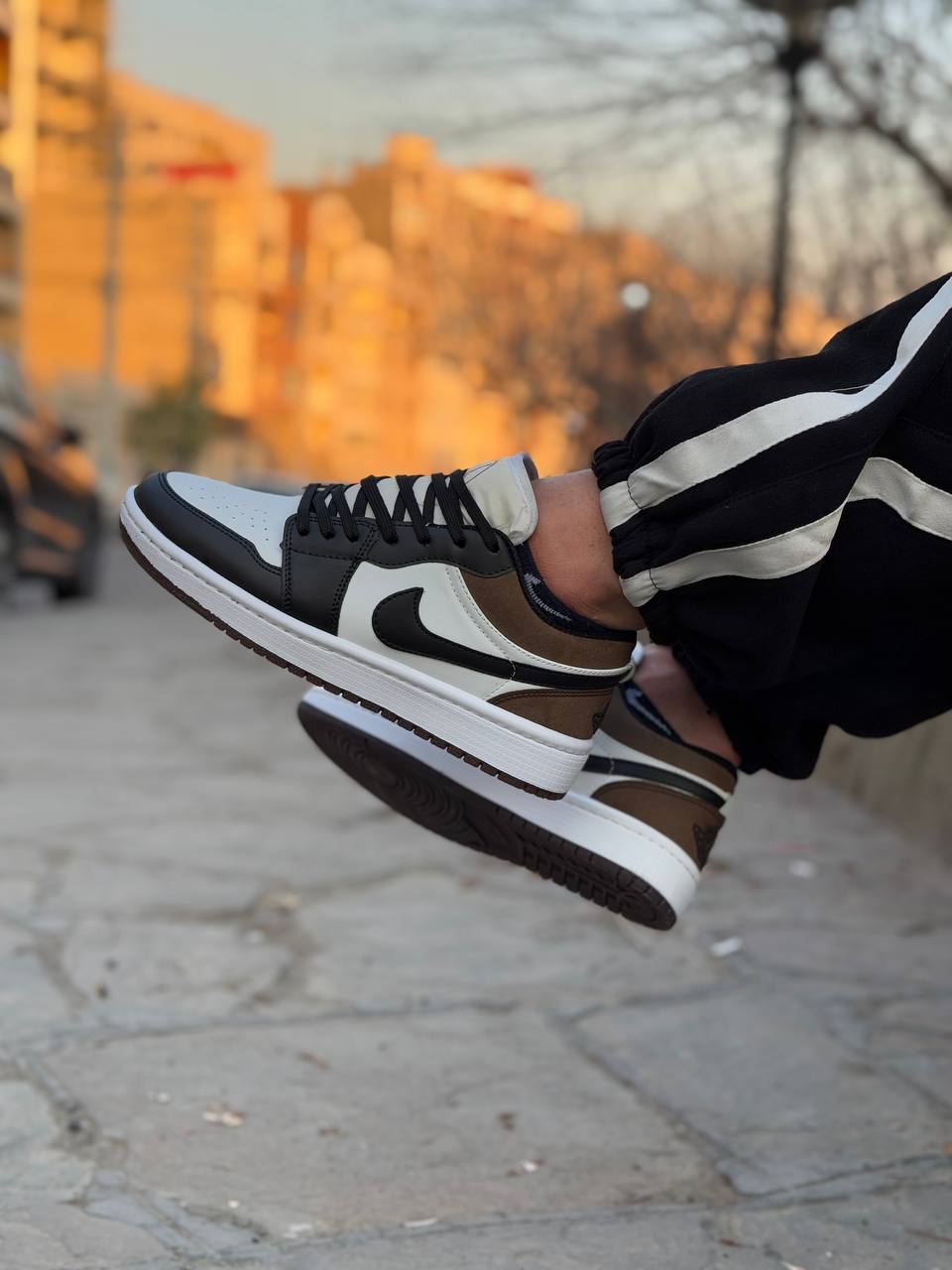 کتونی نایک جردن ۱ لو موکا (Nike Jordan 1 Low Mocha)کد11