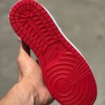 کتونی زنانه نایکی ایر جردن ۱ لو آبی قرمز Nike Air Jordan 1 Lowکد2