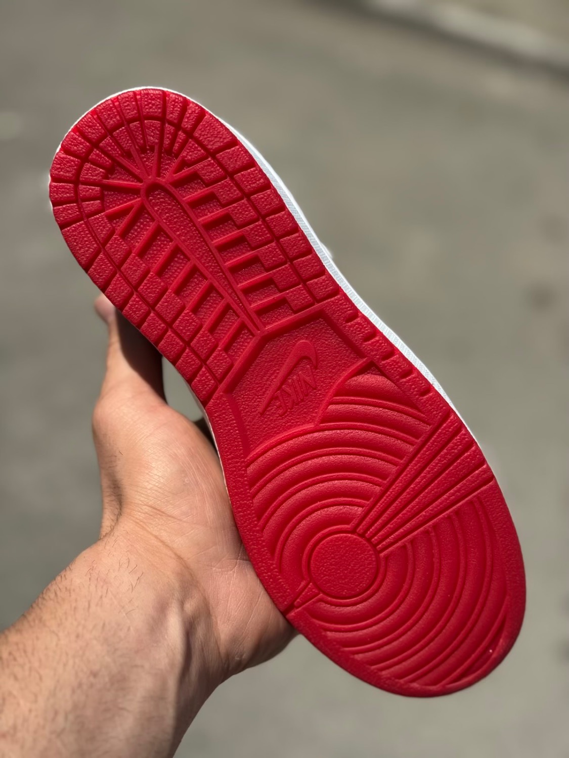 کتونی زنانه نایکی ایر جردن ۱ لو آبی قرمز Nike Air Jordan 1 Lowکد2