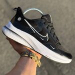 کتونی نایکی زوم (Nike Zoom) مشکی لژدار - مدل مخصوص دویدن و پیاده‌روی کد19