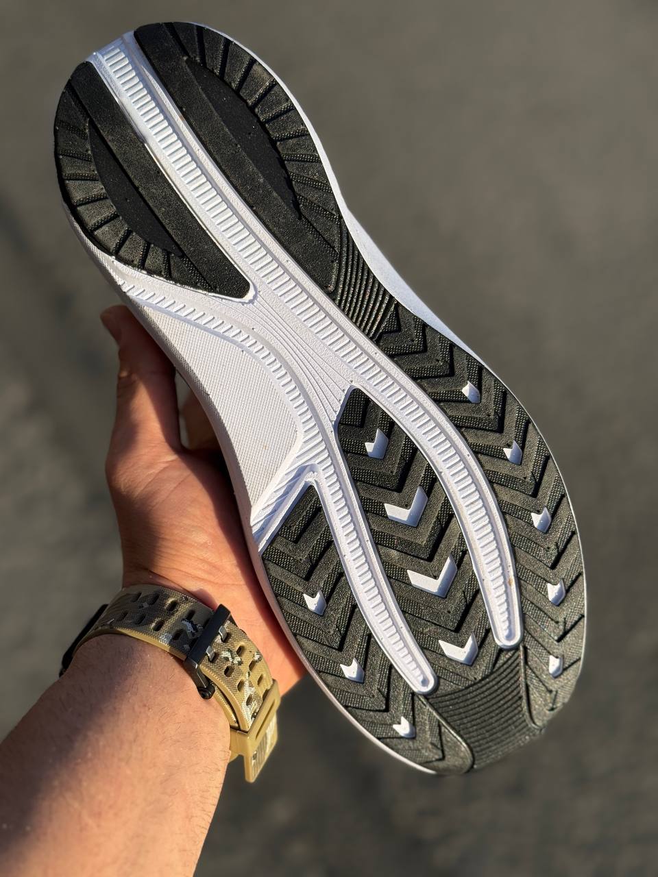 کتونی نایکی زوم (Nike Zoom) مشکی لژدار - مدل مخصوص دویدن و پیاده‌روی کد19