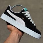 کتونی مردانه پوما مدل سوییت مشکی لژدار (Puma Suede Classic Me)کد6
