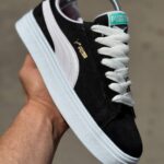 کتونی مردانه پوما مدل سوییت مشکی لژدار (Puma Suede Classic Me)کد6
