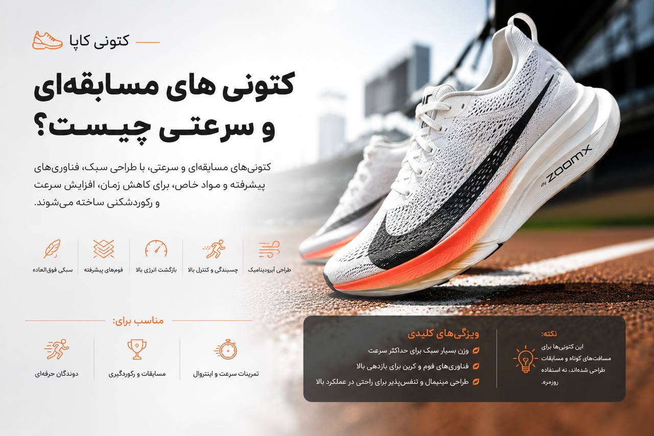 معرفی ویژگی‌های کتونی‌های مسابقه‌ای و سرعتی نایک با تکنولوژی ZoomX