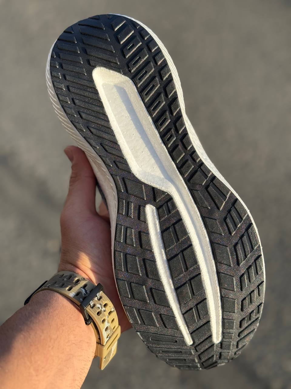 کتونی مردانه ساکونی مدل گاید سفید کرم (Saucony Guide White Cream)کد7
