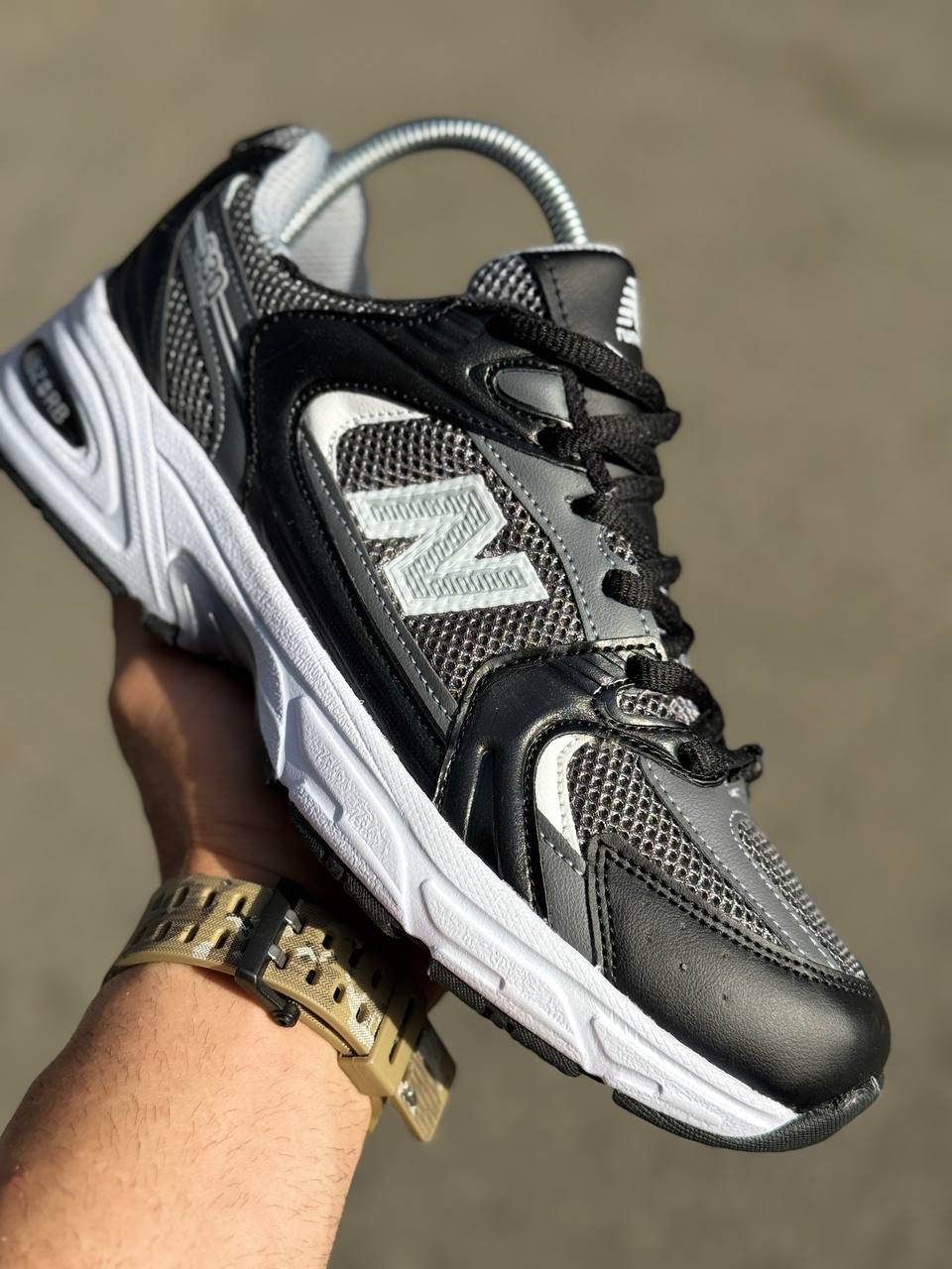 کتونی نیوبالانس New Balance 530 مشکی خاکستری کد36