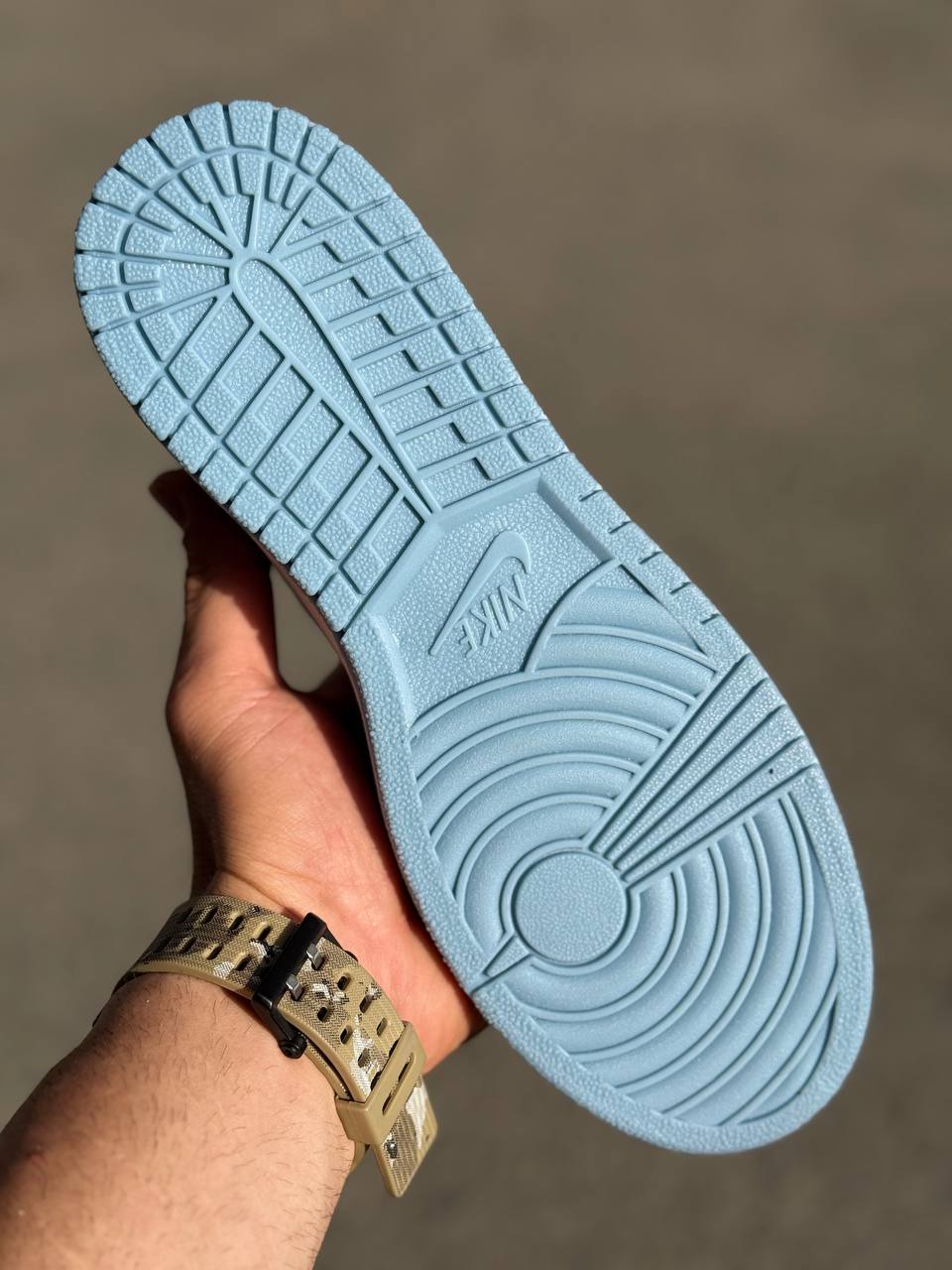 کتونی نایکی جردن 1 لو آیس بلو Nike Air Jordan 1 Low Ice Blueکد37