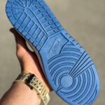 کتونی نایکی جردن 1 لو سرمه‌ای طوسی Nike Air Jordan 1 Low Navy Greyکد38