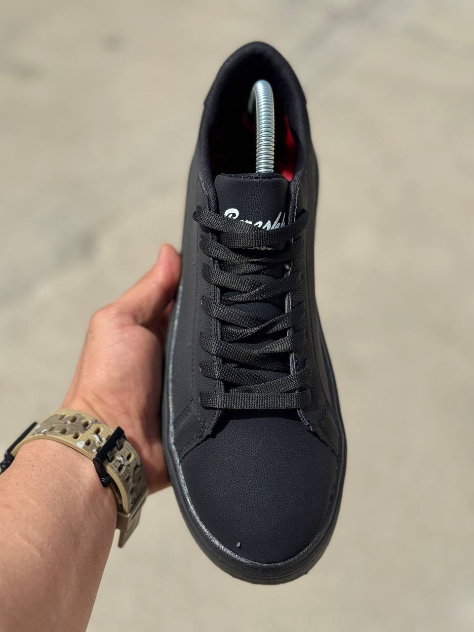 کتونی ونس برشکا (Vans Bershka) تمام مشکی کد28
