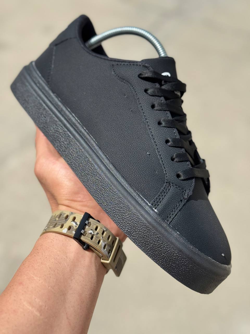 کتونی ونس برشکا (Vans Bershka) تمام مشکی کد28
