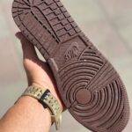 کتونی نایک ایر جردن 1 ساقدار مدل ترویس اسکات (Mocha)کد33