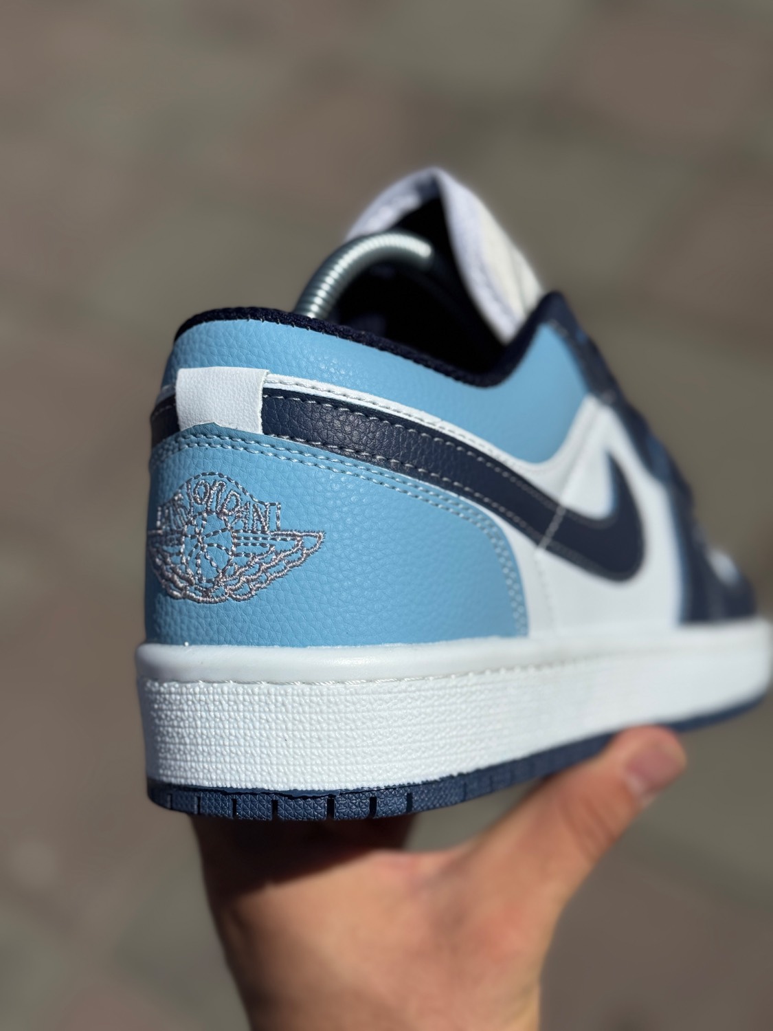 کتونی جردن ۱ لو (Jordan 1 Low) رنگ Obsidian Blueکد15